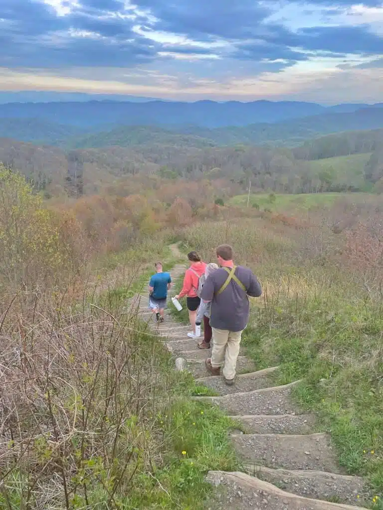 Max Patch Hiking Trail Views