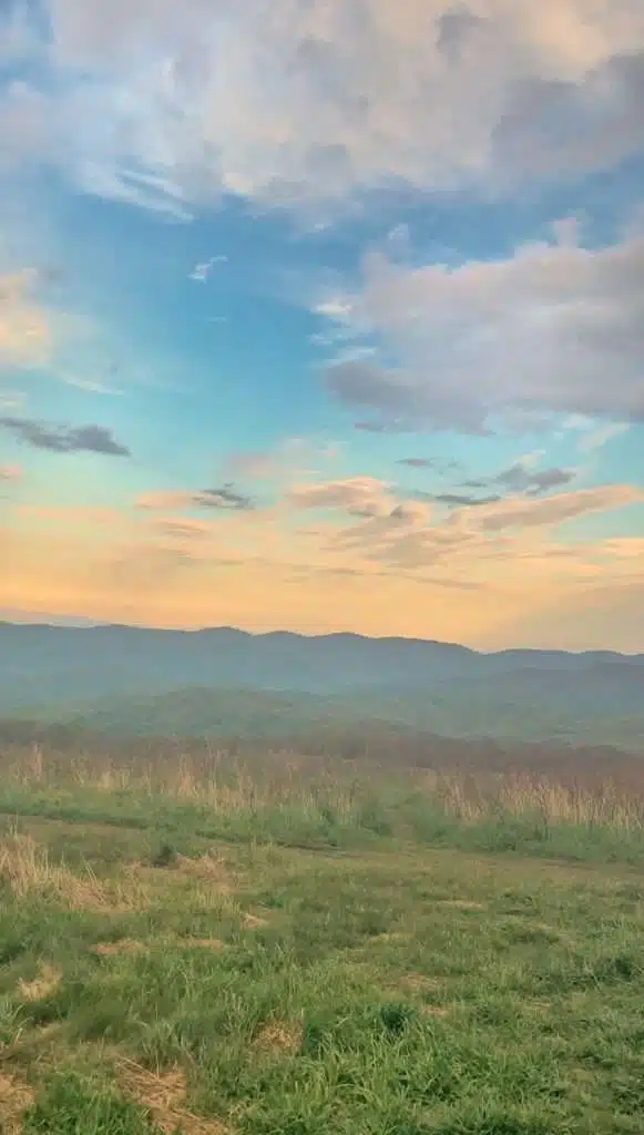 Max Patch Hiking Trail Views