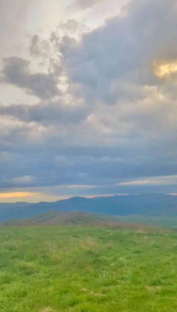 Max Patch Hiking Trail Views