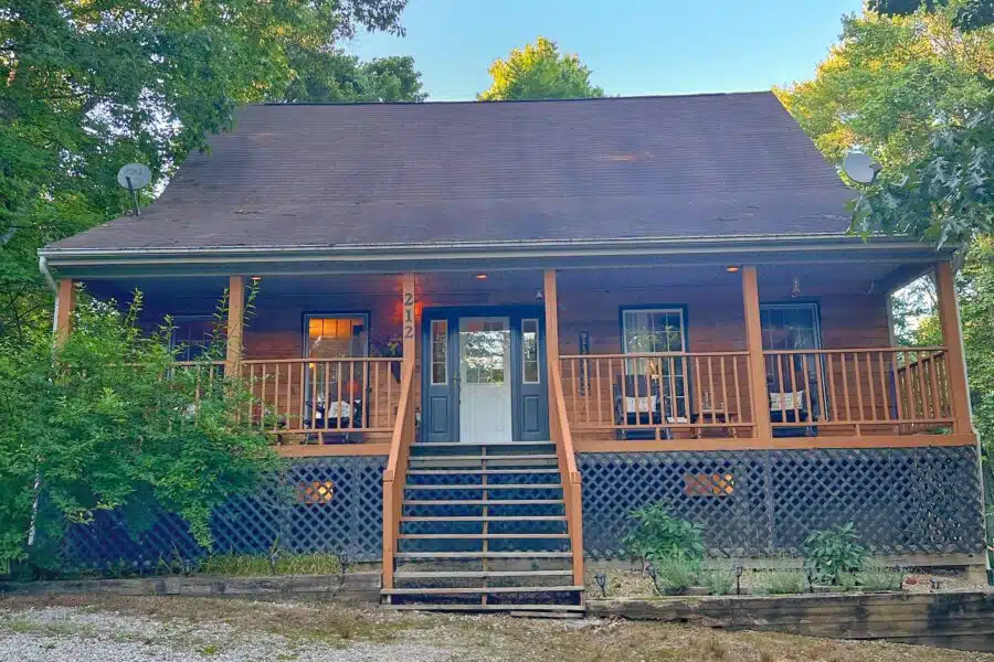 cabin for rent in hocking hills, ohio