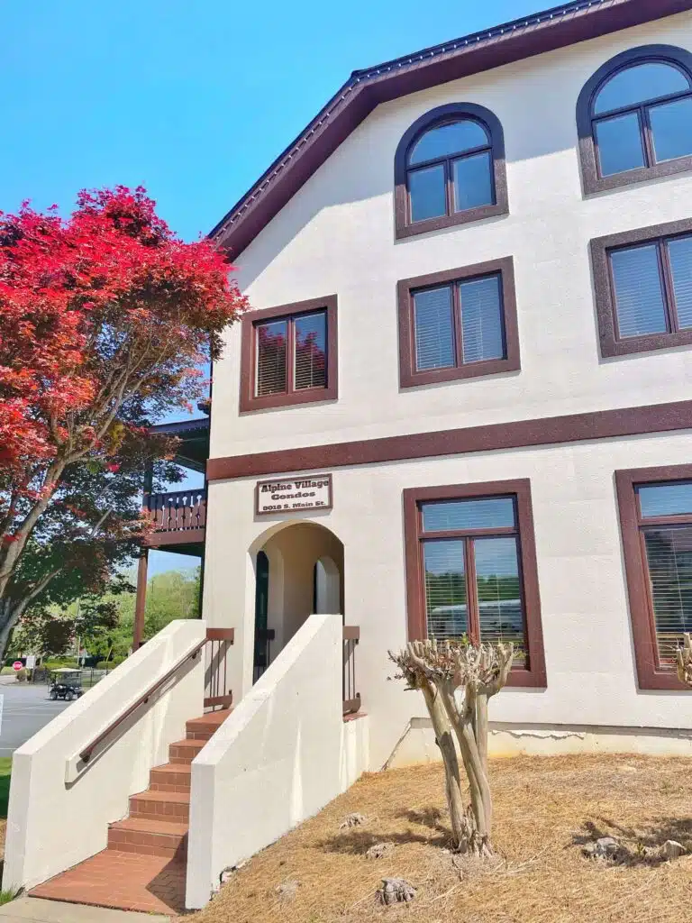 apartment I rented in helen, georgia