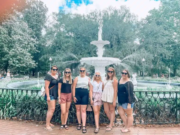 Forsyth park in savannah, georgia