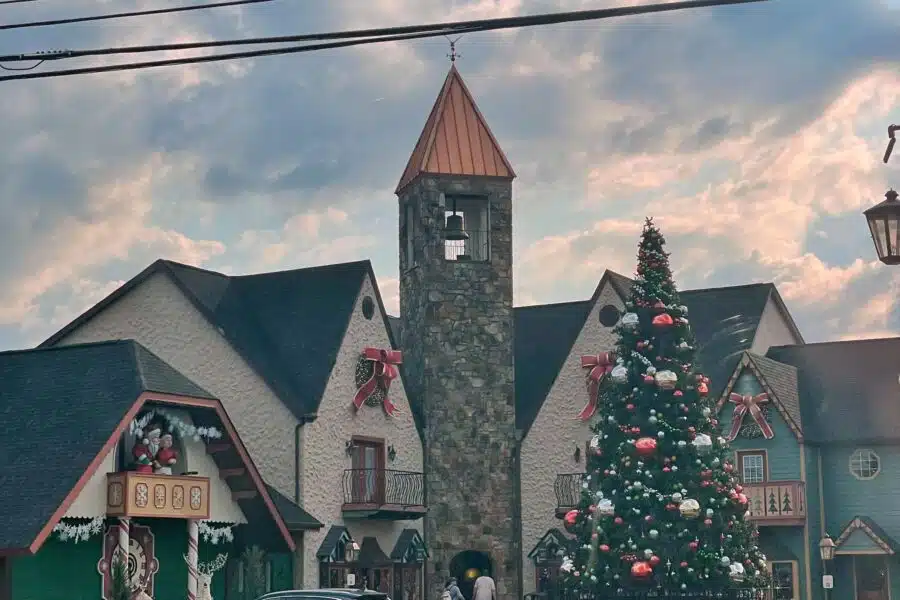 The christmas hotel in pigeon forge