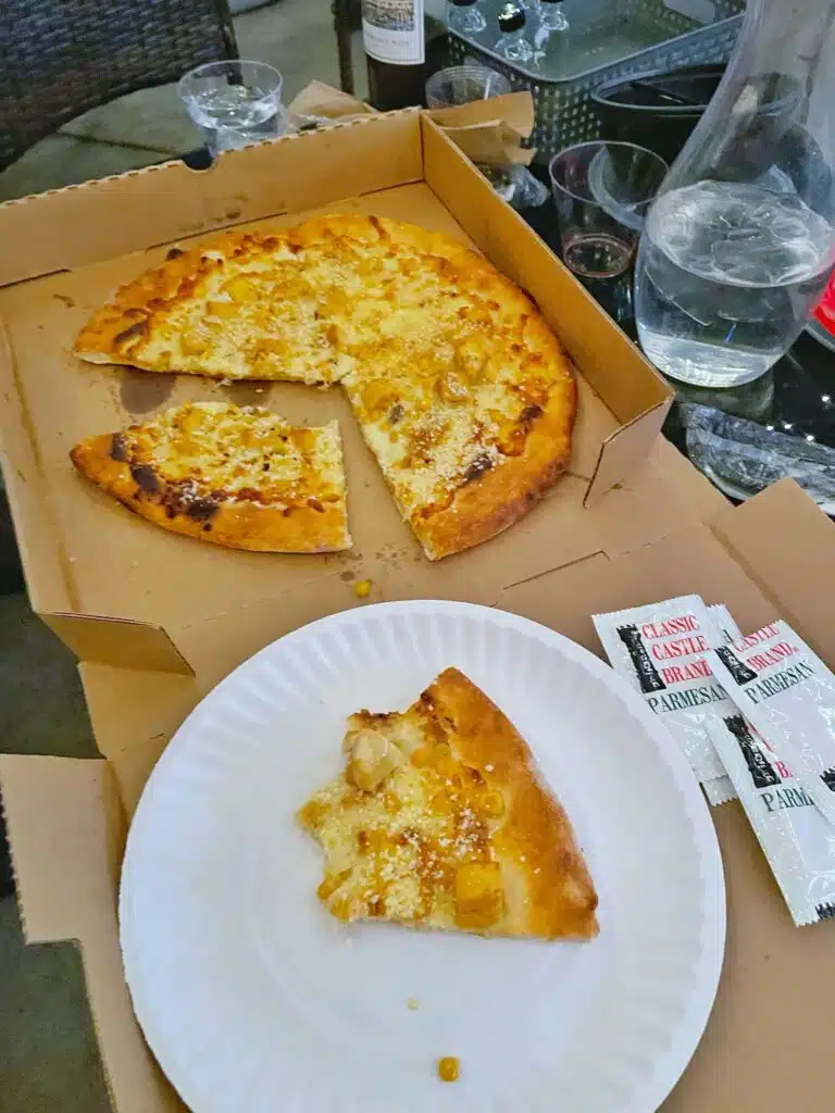 pizza in an igloo in Indianapolis, Indiana