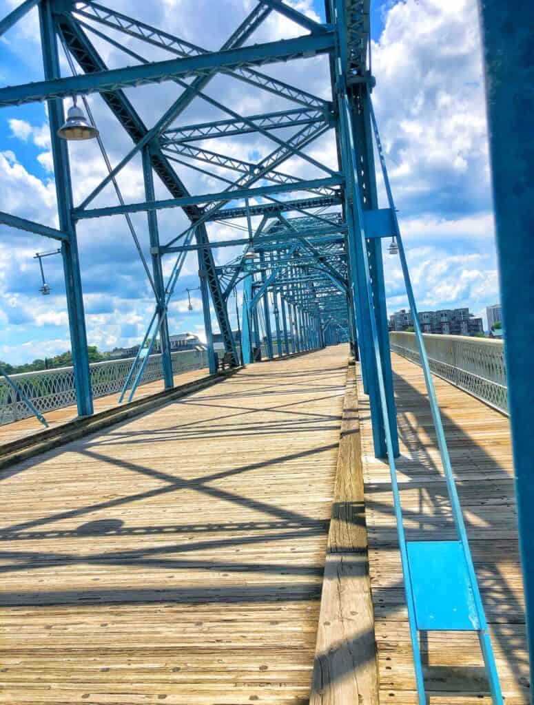 Walnut Street Bridge in Chattanooga, Tennessee