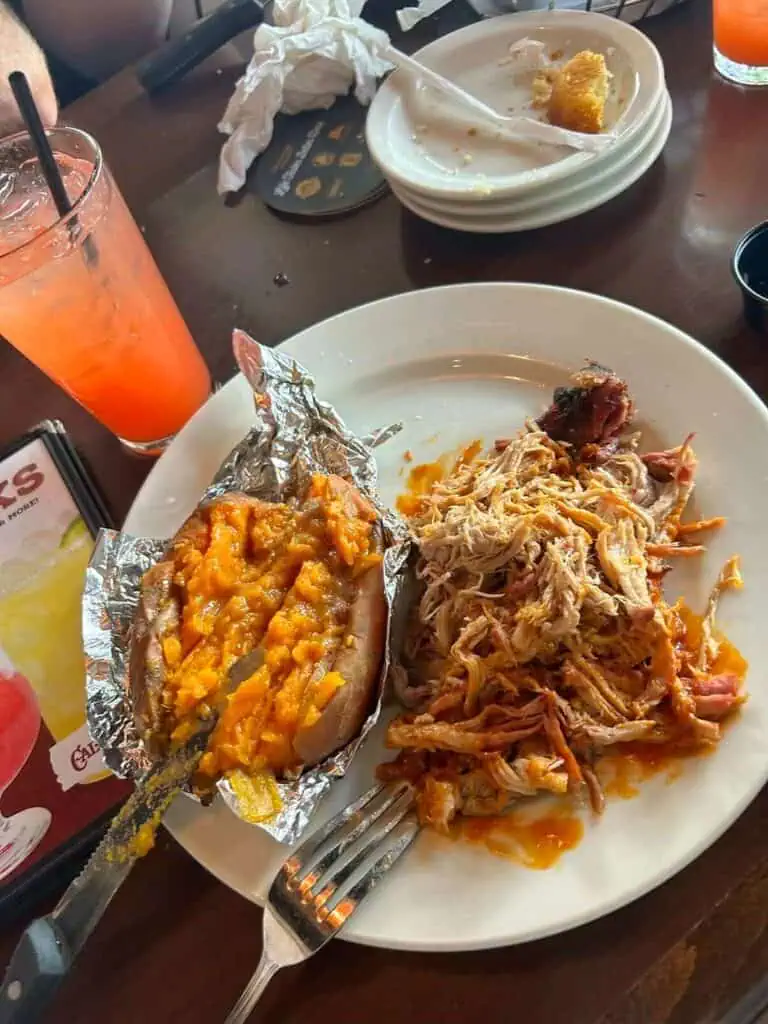 gluten free food at Calhouns