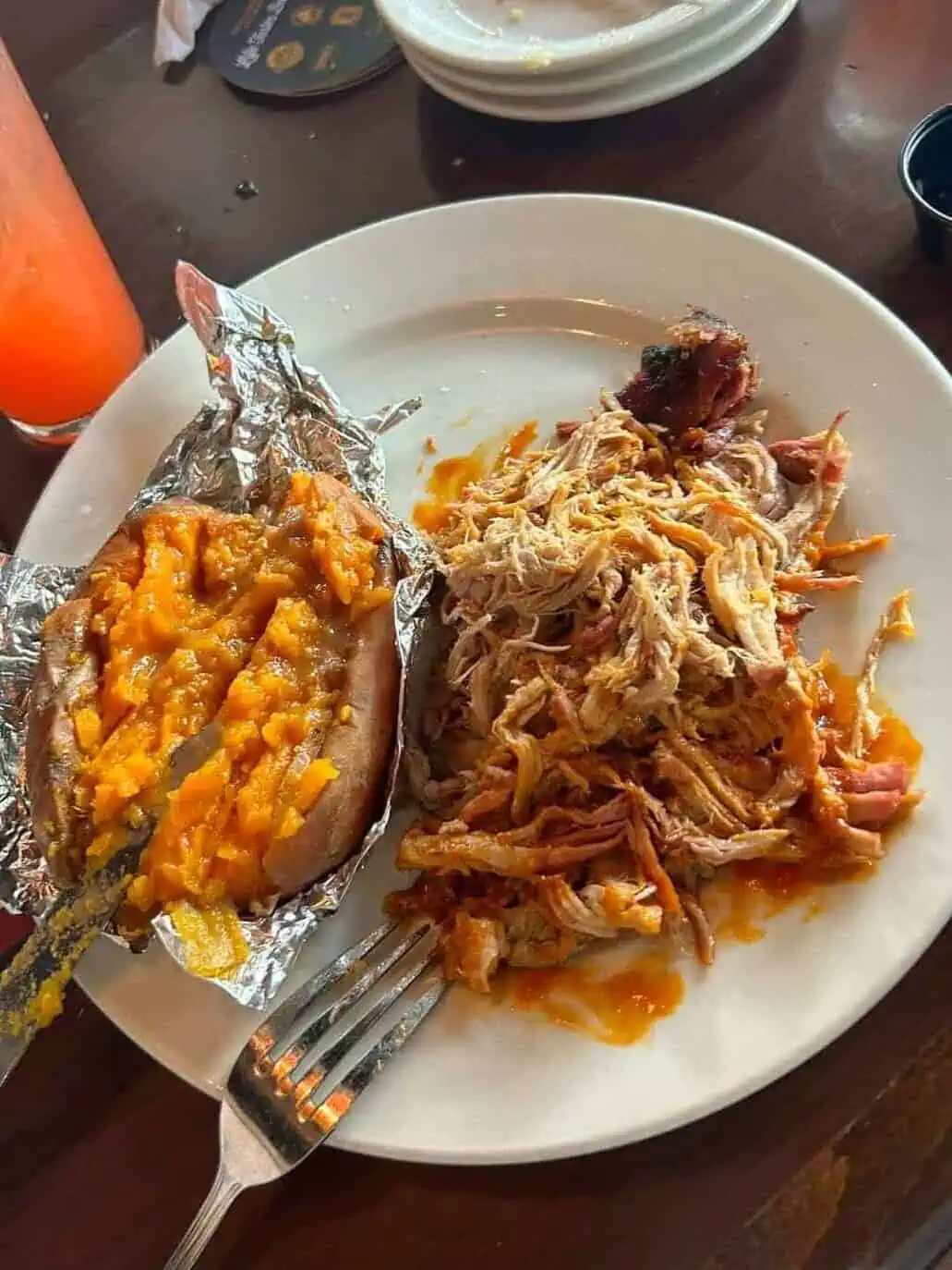 gluten free food at Calhouns