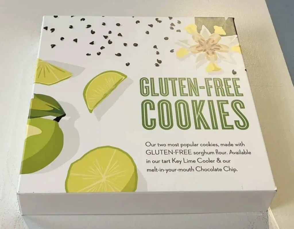 gluten free cookies at byrds